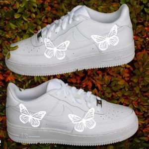 Nike Air Force 1 Reflective Butterfly Shoes